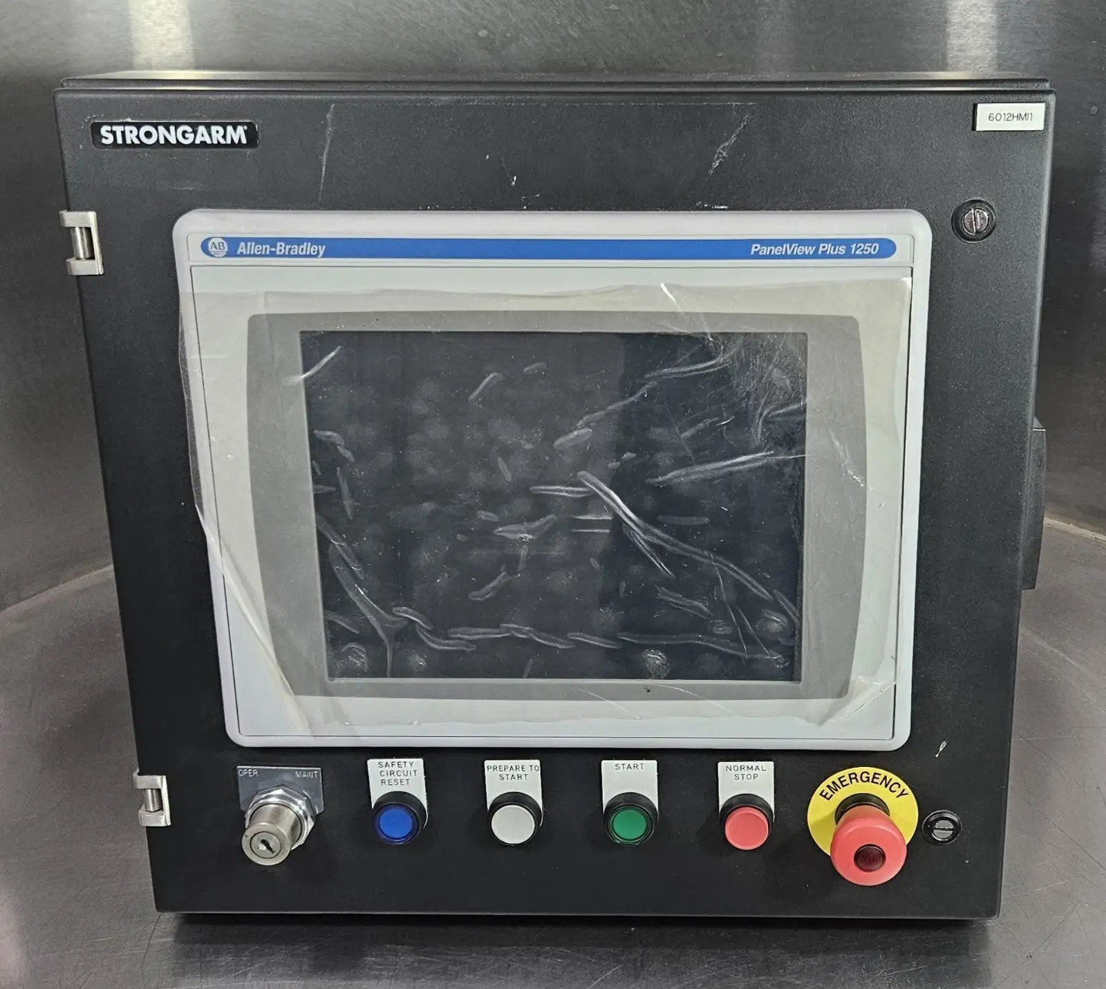 Allen Bradley 2711P-T12C4D9/A + 106-161704-54232 Panel View + Assembly Loc2E15