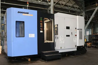 2008 DOOSAN HP6300 Horizontal Machining Centers | Tight Tolerance Machinery (3)