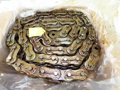 Allied Locke 140H-XDO-3CP 3 Strand Roller Chain 1-3/4" Pitch 1" Rollers 10 Feet
