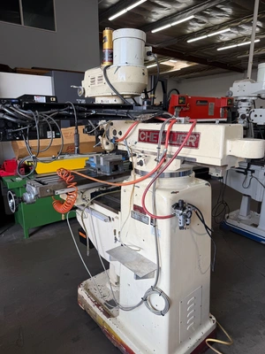 CHEVALIER FM-3KVH MILLERS, KNEE, N/C & CNC | Wheeler Machinery Sales (9)