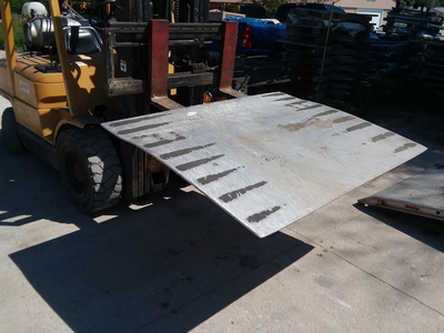 Aluminum DOCK PLATE Material Handling Equipment | Rock Solid Tools (1)