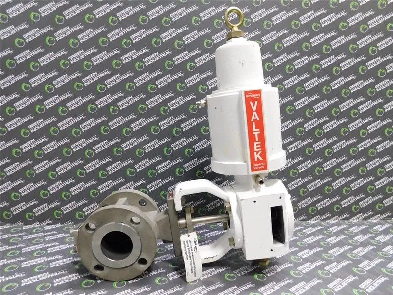 2" Flowserve Shearstream Actuated Valve Class 150 Air to Open 104 CV Used