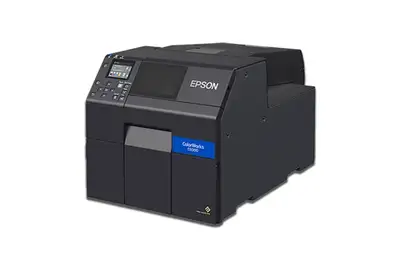 Used _UNKNOWN_ Epson ColorWorks C6000A Color Inkjet Label Printer - 4" w/ Auto Cutter (Gloss) Label Printers Oklahoma US | Wide Image Solutions #1533642