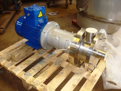 R-B Inline Shearhead Mixer 7.5 kW Exp