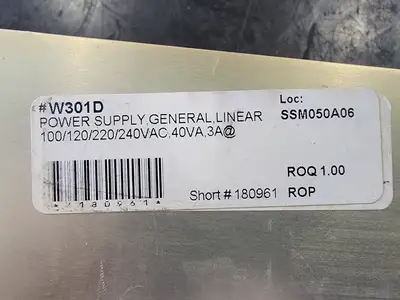 USED DELTRON W301D