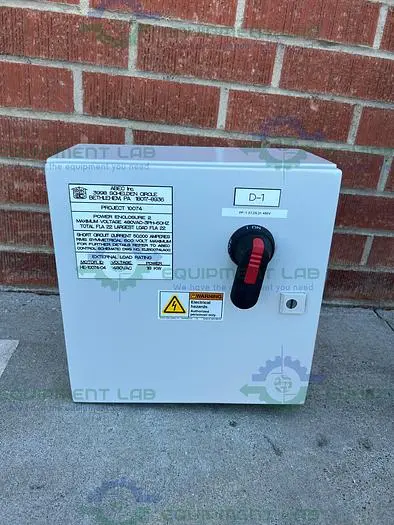 Used INDUSTRIAL CONTROL PANEL 1244250 STANDARD ENCLOSURE 9" X 15.5" X 16" Electronics & Components | Equipment Lab #486405