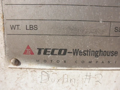 USED TECO WESTINGHOUSE -