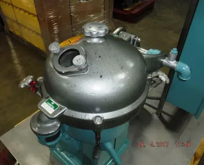 Alfa-Laval WSB 104B-34-60 clarifier skid, 316SS.