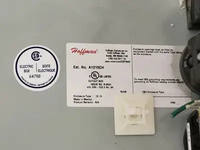USED HOFFMAN A1210CH