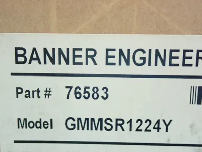 New | in-Stock BANNER MSR1224Y Light Curtains & Grids Ohio US | HGR 24 #775442