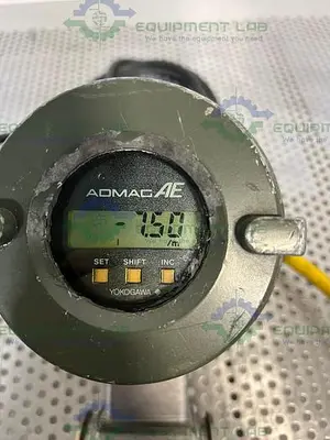 USED YOKOGAWA ADMAG AE AE202MH MAGNETIC FLOWMETER 100-240 VAC