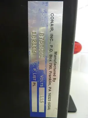 USED CONAIR FRANKLIN B758001