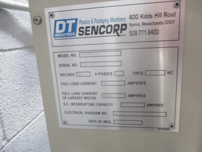 Used SENCORP 24AS/2 Sealers California US | TNT Industrial #1323264