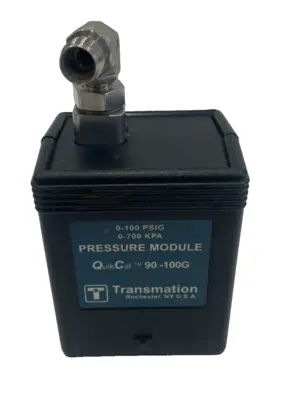 NEW TRANSMATION QUIK CAL 90-100G PRESSURE MODULE 15-B1G2K-60-1 100PSIG