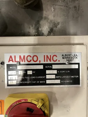 USED ALMCO PWB12-48E