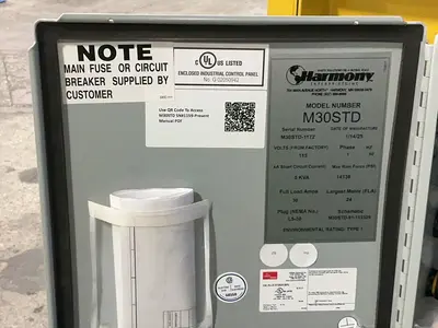 New | in-Stock HARMONY ENTERPRISES M30STD Balers Ohio US | HGR 24 #1482305