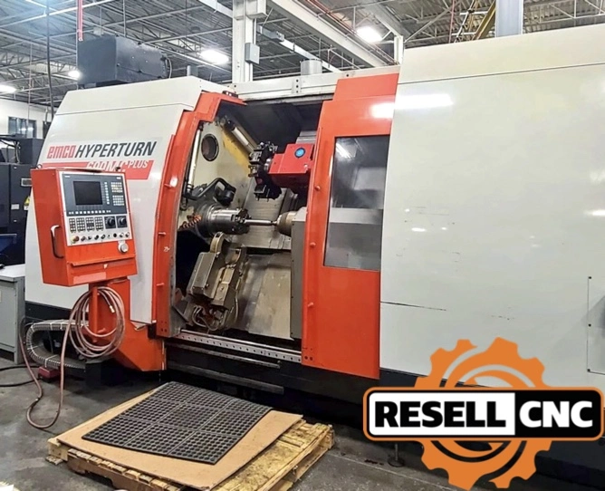 Used 2004 Emco Hyperturn 690MC Plus CNC Lathes Florida US | Resell CNC #206931