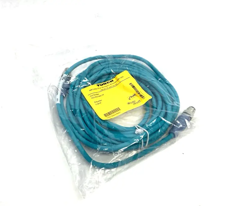 New | in-Stock Turck Eurofast Double Ended Ethernet Connection Cable U-58524 Cable & Wire Michigan US | Maverick Industrial Sales #1392993