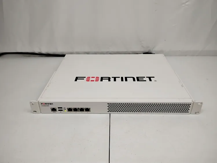 Used Fortinet FortiMail-200E FML-200E Firewall & VPN Equipment US | Sporadic Surplus LLC #1063938