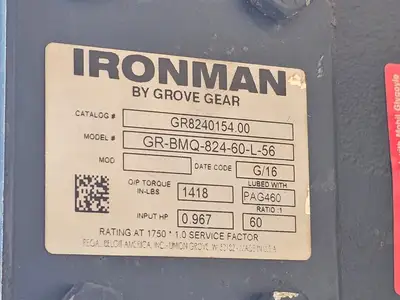 New | in-Stock GROVE GR-BMQ-824-60-L-56 Gearboxes British Columbia CA | Lenmark #1440951