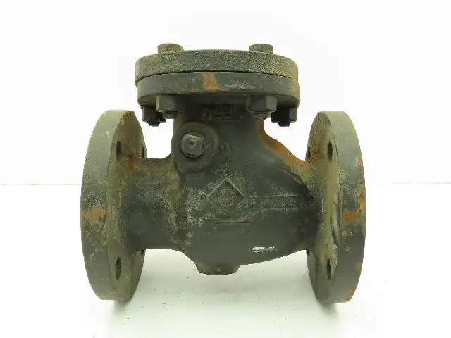 Stockham 2-1/2" Steel Flanged Swing Check Valve 125S 200 WOG