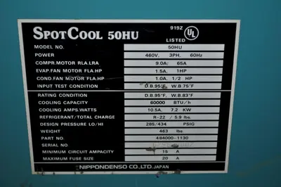 USED SPOT COOL 50 HU