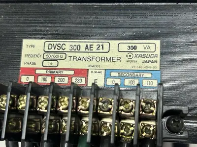 New | in-Stock KASUGA DVSC300AE21 Miscellaneous Equipment (Electrical & Power) | Surplus Asset Holdings #1202455