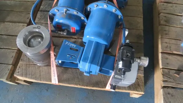 Neles Jamesbury 4"-150 V-Ball Control Valve