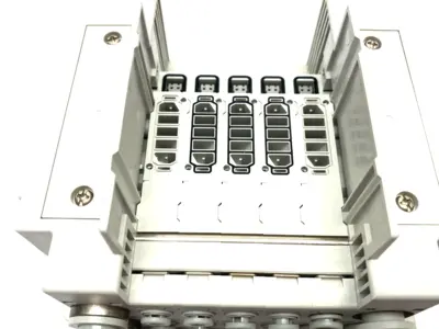 USED SMC VALVE TERMINAL MANIFOLD ASSEMBLY