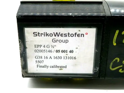 USED STRIKO WESTOFEN EPP 4 G 1/2 02005146 05-001-40 PROPORTIONAL VALVE EPP4