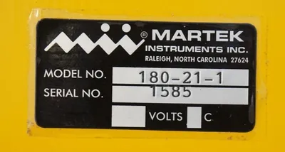 NEW MARTEK 184-10 MARK 24 WATER ANALYZER SYSTEM WITH 180-24, 180-21-1P, PREAMPS