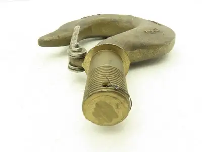 Crosby 319B JB 3.5 Ton Bronze Rigging Hoist Hook Threaded Shank w/Latch
