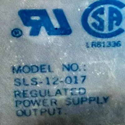 NEW SOLA /EMERSON SLS-12-017 POWER SUPPLY SLS12017