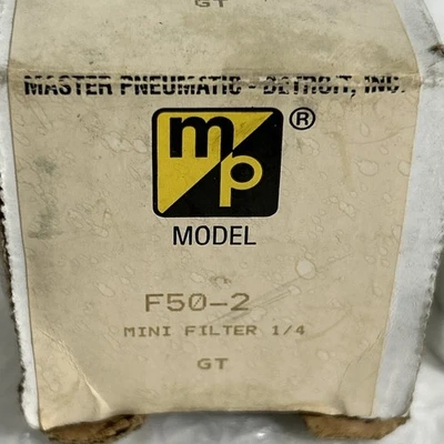 NEW MASTER PNEUMATIC-DETROIT F50-2