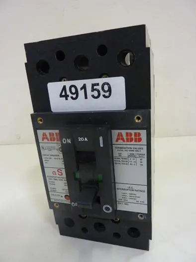 Used ABB UXAB 727131 R 103 Circuit Breakers Michigan US | Ideal Machinery #582583