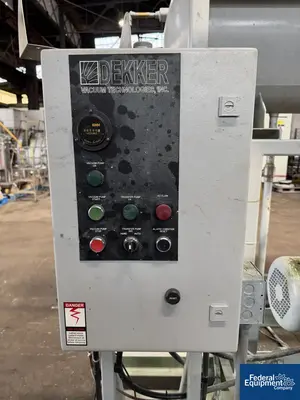 Used Processall 124 Cu Ft ProcessAll Plow Mixer Dryer, 304 S/S, Model 3500S Plow Mixers Ohio US | Federal Equipment Company #1337700