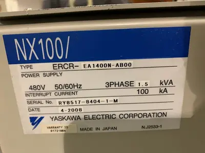 Used 2008 YASKAWA MOTOMAN YASKAWA MOTOMAN SSF2000 Robots Michigan US | RAB Industries, Inc. #183926