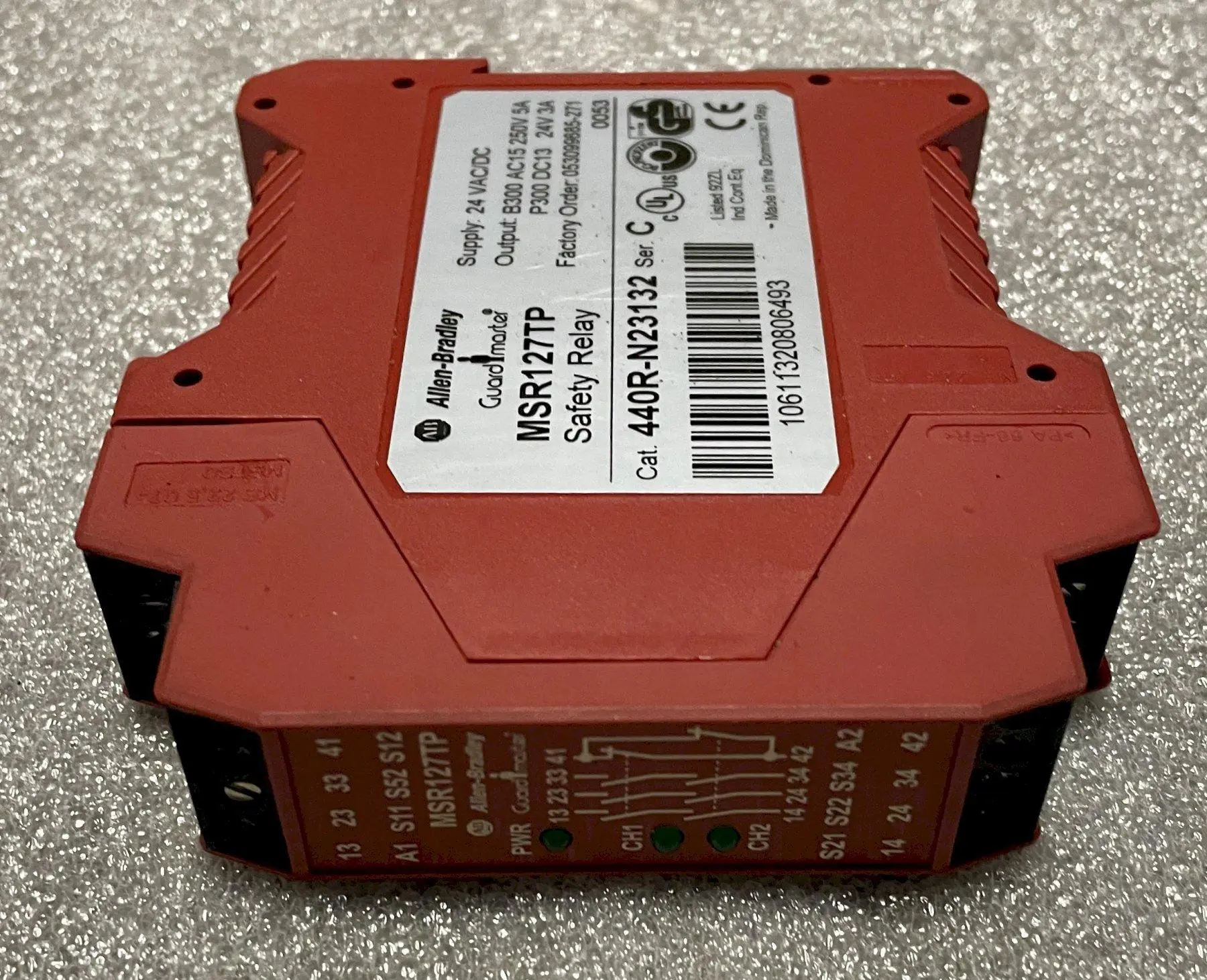USED Allen Bradley MSR127TP, 440R-N23132