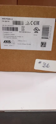 NEW Axis P3228-LV Fixed Dome Network Camera