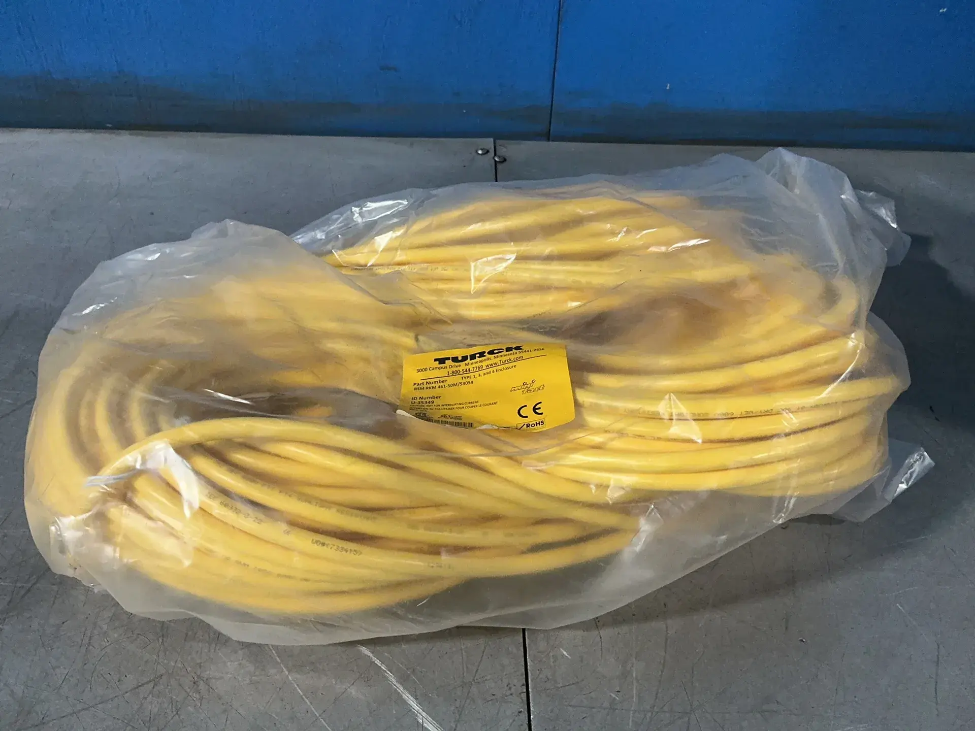 Used TURCK U35349 Cable & Wire Ohio US | HGR 24 #1545404