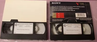 QTY. 2. VHS TAPES FOR COLUMBUS INSTRUMENTS. MICRO ...