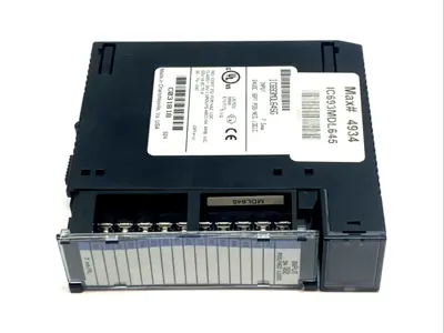USED GE FANUC DC INPUT MODULE 24V 16-POINT POS/NEG SERIES 90-30