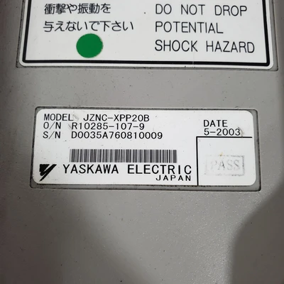 Used Yaskawa JZNC-XPP20B Misc Industrial Equipment California US | American Industrial Supply Co. #1377028
