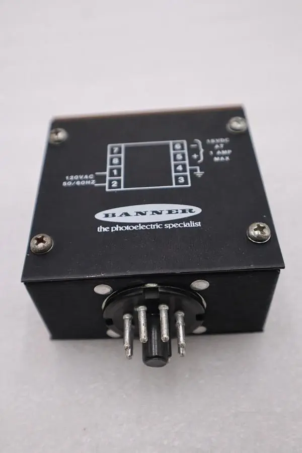 NEW OPEN BOX Banner Engineering PS120-15 Power Supply STOCK H1304A