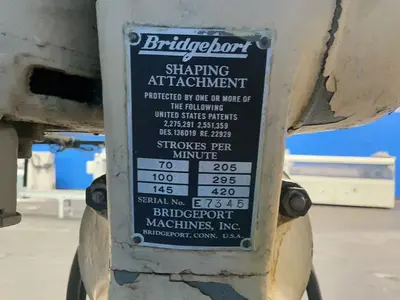 Used SUPERMAX YCT1 1/2VS49 Vertical Mills Ohio US | HGR 24 #1266709
