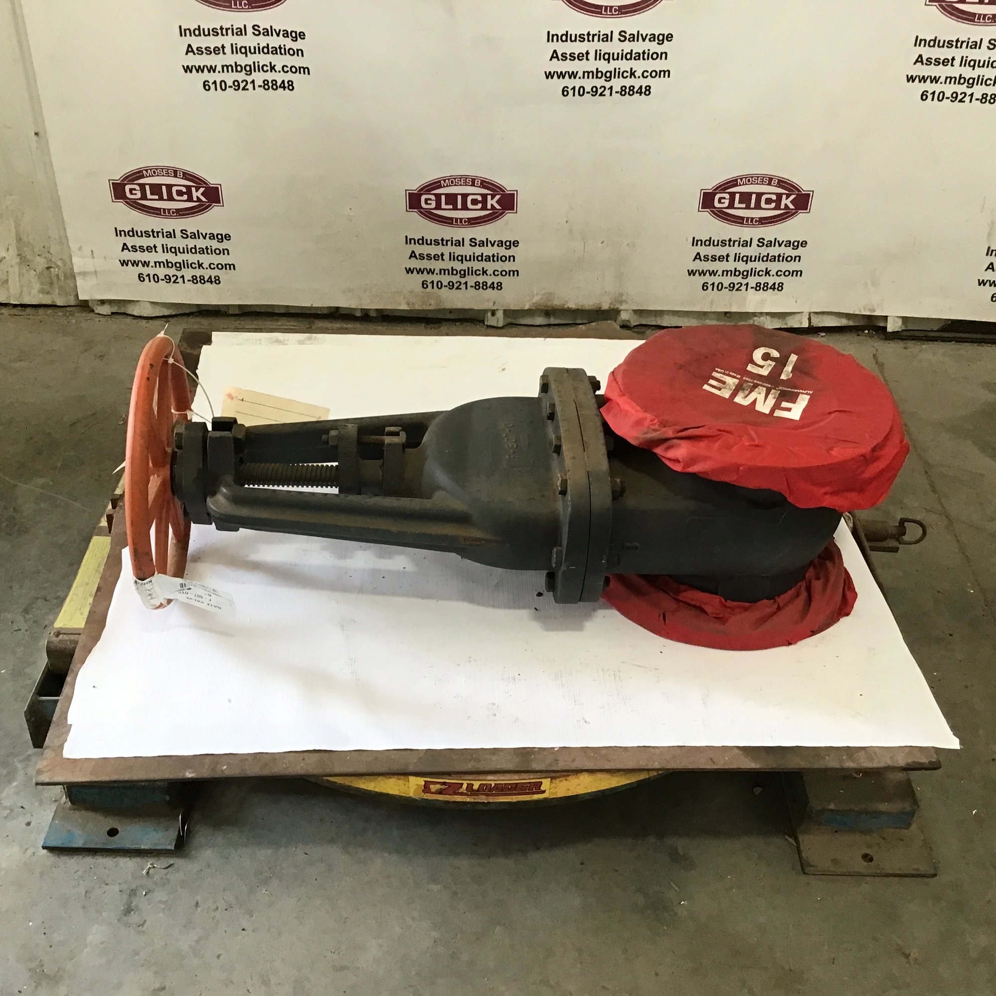 Unbranded F-607-OTS 8″ Cast Iron Fire Main Gate Valve