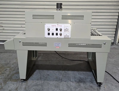 Heat Shrink Tunnel + Manual L-Sealer & Hydraulic Cart–Industrial Packaging Combo
