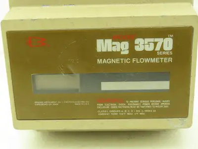 Brooks Mag 3570 Digital Magnetic Flowmeter Flow Transmitter 3575A5D4L6WB