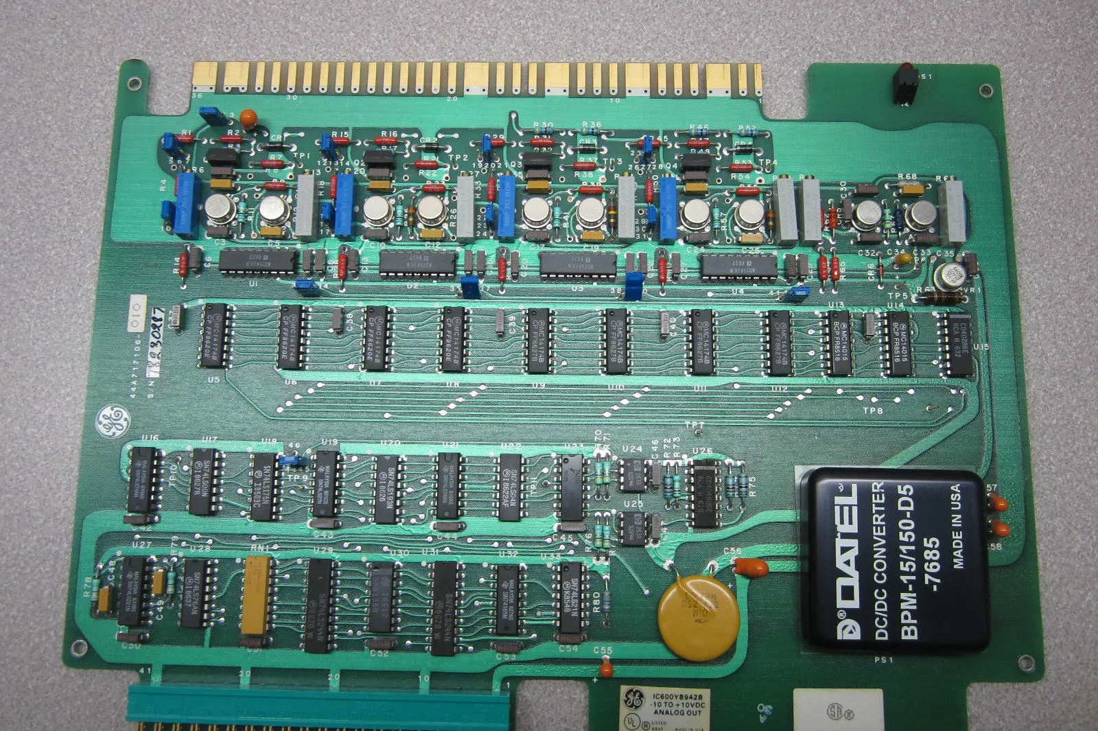 GENERAL ELECTRIC IC600YB942B OUTPUT PC BOARD