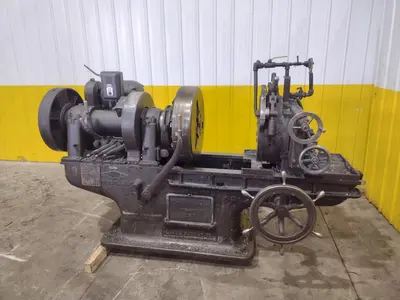 4" LANDIS MODEL #4P SINGLE SPINDLE THREADER: YOBRO #24700